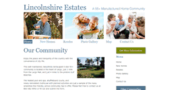 Desktop Screenshot of lincolnshire-estates.com